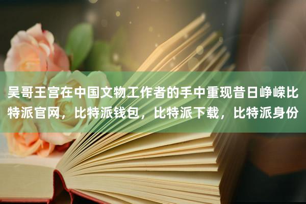 吴哥王宫在中国文物工作者的手中重现昔日峥嵘比特派官网，比特派钱包，比特派下载，比特派身份