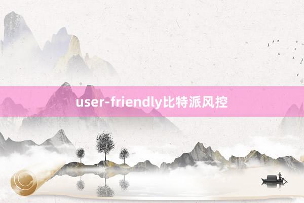 user-friendly比特派风控