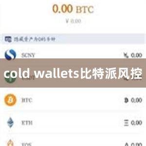 cold wallets比特派风控