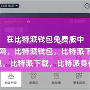 在比特派钱包免费版中比特派官网，比特派钱包，比特派下载，比特派身份